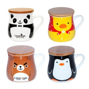 Чашка Olens Love Cup 450 мл с крышкой (35191-9)