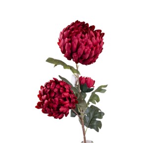Декоративный цветок Decorize Хризантема тройная 90 см (8151)