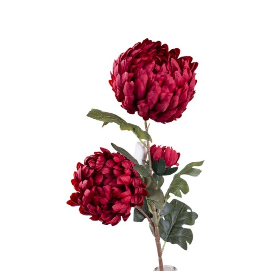 Декоративный цветок Decorize Хризантема тройная 90 см (8151)