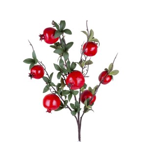 Декоративная ветка Decorize с гранатами 92 см (7158)