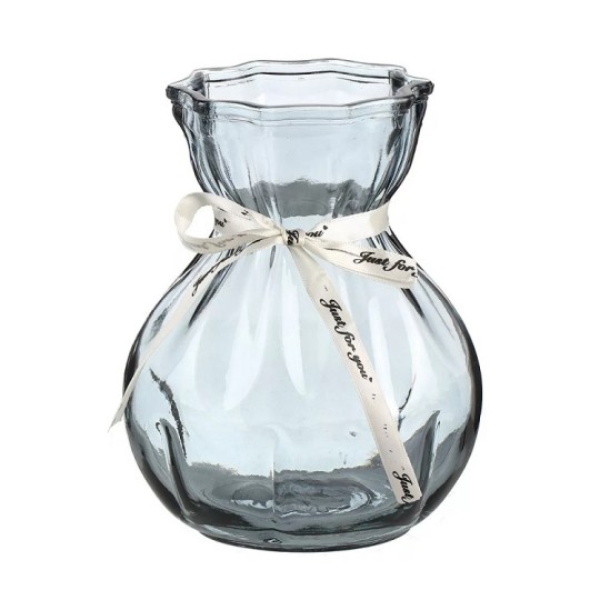 Ваза скляна Stenson Bouquet 18х10 см (R93877W)