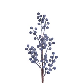 Декоративная ветка Decorize Голубики большая 56 см (3269)