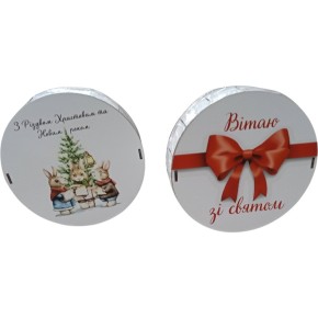 Подарункова коробка Decorize кругла (6964)