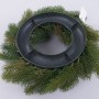 Венок Decorize из ели зелено-коричневый 32 см (1768)