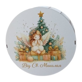 Подарочная коробка Decorize круглая (4982)