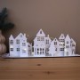 Декоративный домик Decorize 55 см Микс с LED (5194)