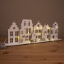 Декоративный домик Decorize 55 см Микс с LED (5194)