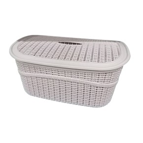 Кошик Gordes з кришкою та ручками 9.5 л (SP-150)