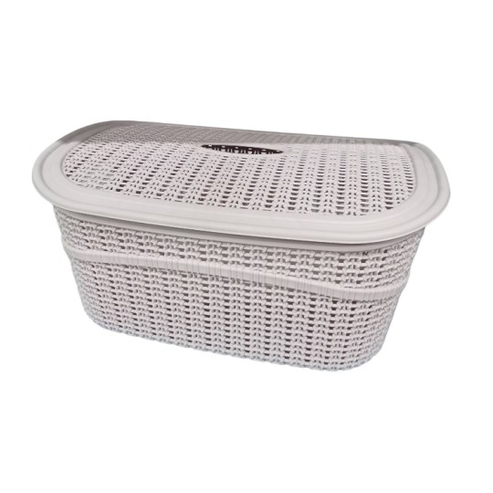 Кошик Gordes з кришкою та ручками 9.5 л (SP-150)