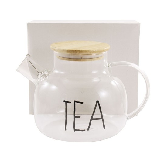 Чайник заварювальний Interos Tea 1 л з бамбуковою кришкою (TP1000H)