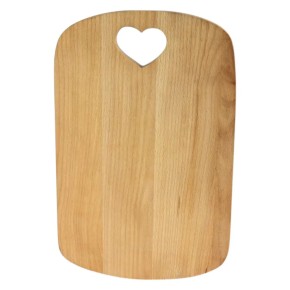 Доска для нарезки Brizoll Heart Бук 23.5х36х1.8 см (D015)