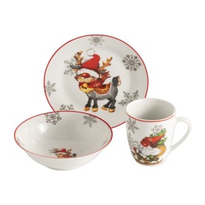 Набір дитячого посуду Limited Edition Ny Fawn 3 предмети (7133568)