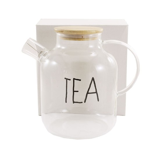Чайник заварювальний Interos Tea 1.8 л з бамбуковою кришкою (TP1800H)