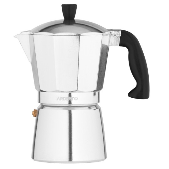 Гейзерная кофеварка Ardesto Gemini Cremona 3 чашки (AR0803AG)