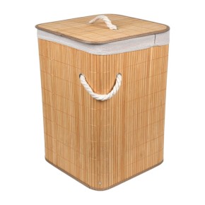 Корзина для белья Stenson 35х35х50 см складная (R35098)
