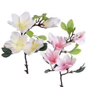 Декоративный цветок Магнолия Decorize тройная (2840)