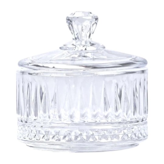 Конфетница LUGI High Quality с крышкой 6.5х7 см (HP-YH-29)