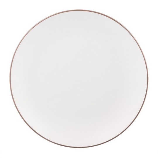 Тарілка десертна Ardesto Asti White 19.4 см (AR1419AW)