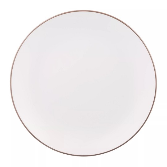 Тарілка обідня Ardesto Asti White 26.9 см (AR1427AW)