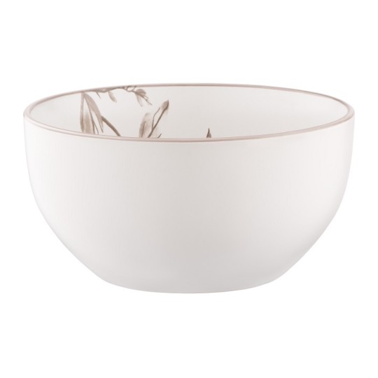 Салатник Ardesto Asti White&Beige 670 мл 14.2 см (AR1414AB)