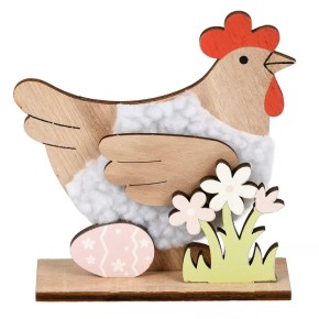 Декор великодній Stenson Chiken 12.5 см R33824