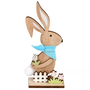Декор великодній Stenson Easter Bunny 15 см R33825