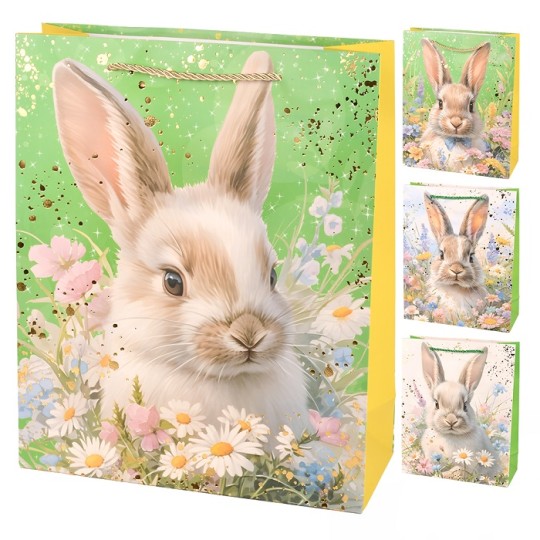 Пакет подарочный Stenson Rabbit 30х41.5х12 см R34563-L
