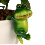 Фігурка для квіткового горщика Stenson Frog 17 см R34177