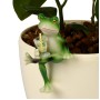 Фігурка для квіткового горщика Stenson Funny frog 10 см R34185