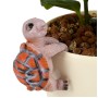 Фігурка для квіткового горщика Stenson Turtle 9 см R34176