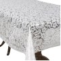Клейонка на стіл Stenson Lace біла 1.37х20 м MA-5730