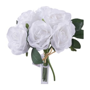 Декоративный букет коротких Роз Decorize 25 см (3891)
