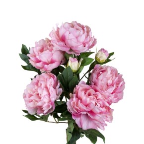 Декоративный букет Пион премиум Decorize 65 см (7517)