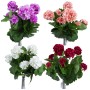 Декоративний букет Пеларгонія Decorize 40 см (8001)