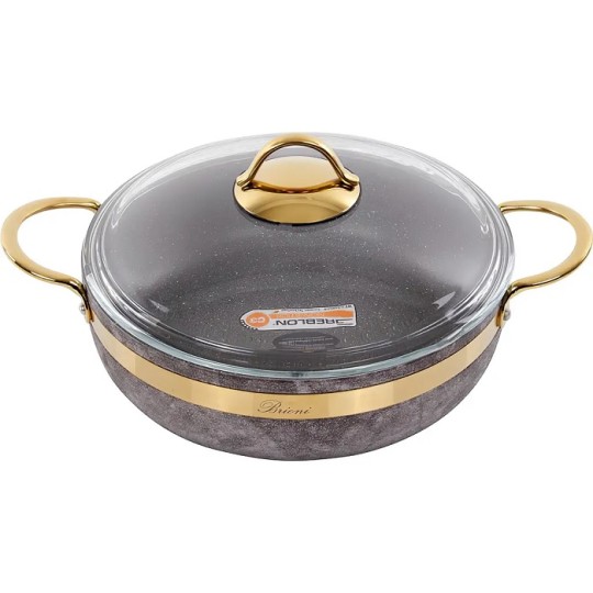 Сотейник Brioni Royal Stone Sandstone gold 2.8 л 26 см (764-043)