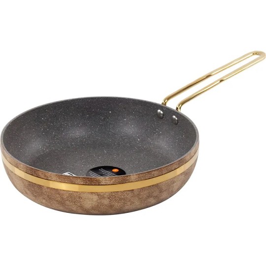 Сковорода Brioni Royal Stone Ti̇gereye Gold 24x6 см (764-048)