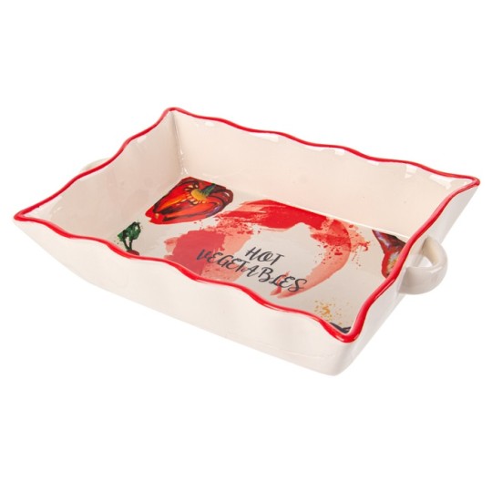 Блюдо для запікання Lefard Hot Vegetables 29x18.5x6 см (940-289)