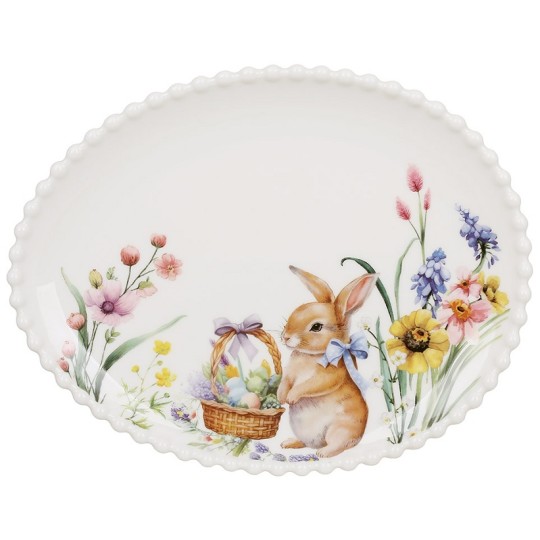 Блюдо BonaDi Easter Melody 21.5х17 см (K242)