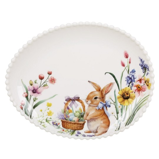 Блюдо BonaDi Easter Melody 27.5х22 см (K243)