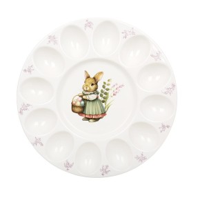 Підставка для яєць BonaDi  Floral Green 27 см 2 дизайни (K209)