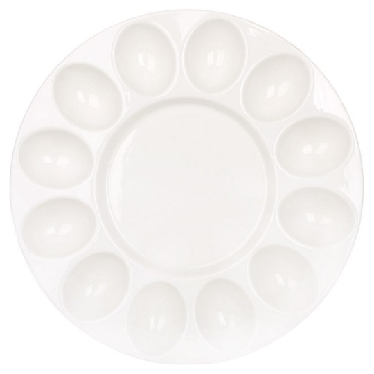 Подставка для яиц BonaDi Pure White 27 см (K244)