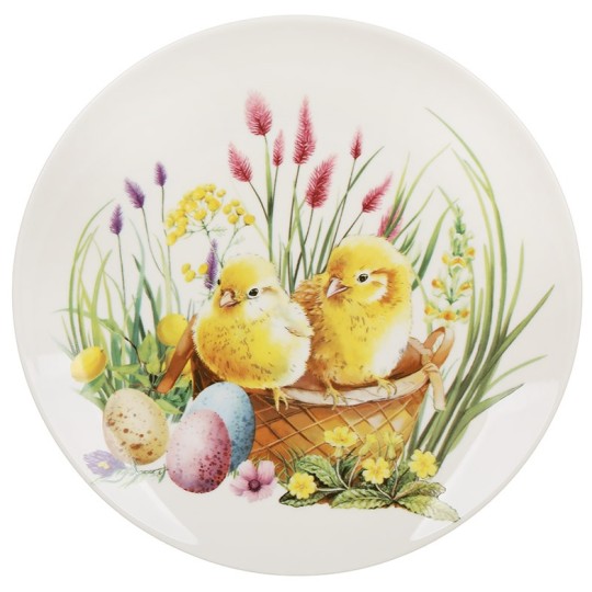 Тарелка сервировочная BonaDi Easter Melody 19 см (K228)