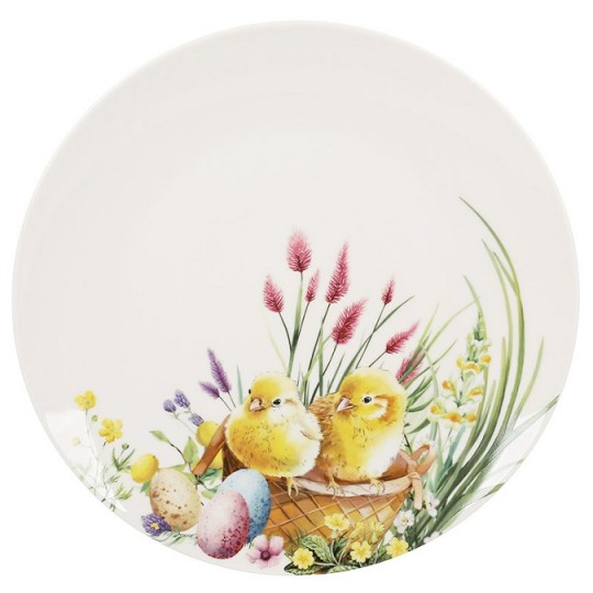 Тарелка сервировочная BonaDi Easter Melody 27 см (K230)