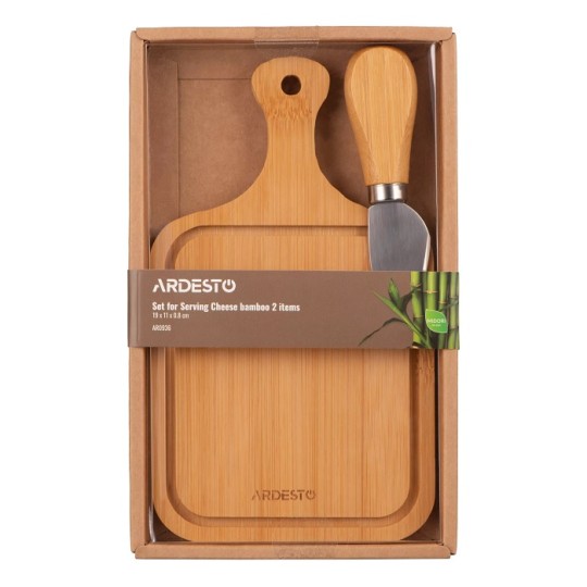 Набор для подачи сыра Ardesto Midori 2 предмета 19х11х0.8 см (AR0936)