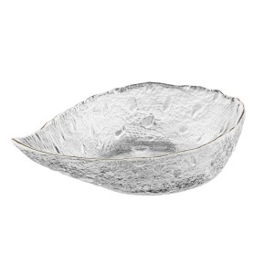 Салатник Ardesto Glass Leaf Transparent 17.5 см (AR5008)