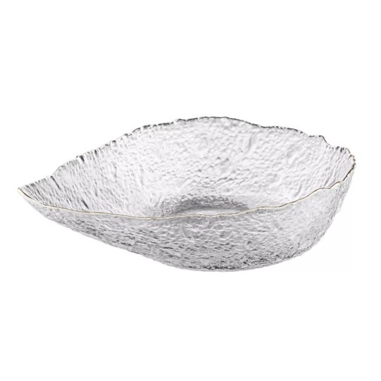 Салатник Ardesto Glass Leaf Transparent 21.5 см (AR5009)