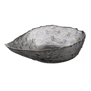 Салатник Ardesto Glass Leaf Gray 21.5 см (AR5011)