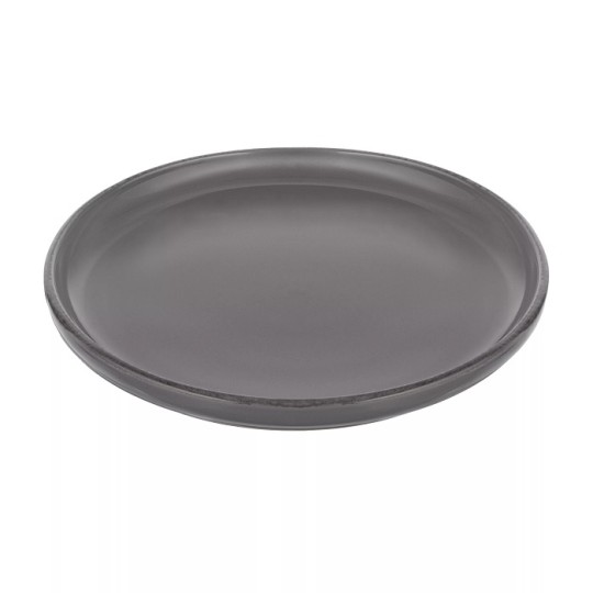Тарілка обідня Ardesto Lazio Dark Gray 27 см (AR1626DG)