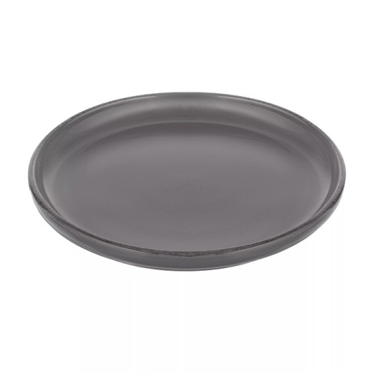 Тарелка десертная Ardesto Lazio Dark Gray 20.5 см (AR1620DG)