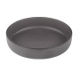 Тарілка супова Ardesto Lazio Dark Gray 18.5 см (AR1618DG)